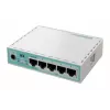 Mikrotik hEX laidinis maršrutizatorius Gigabit Ethernet baltas