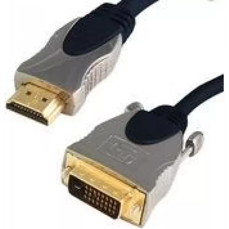 Vaizdo kabelio adapteris ShiverPeaks 77482-SPP 2 m HDMI į DVI-D mėlynas