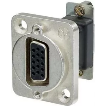 Neutrik D-SUB adapteris D-SUB-lizdas 15 kontaktų - D-SUB-lizdas 15 kontaktų NADB15FF 1 vnt.