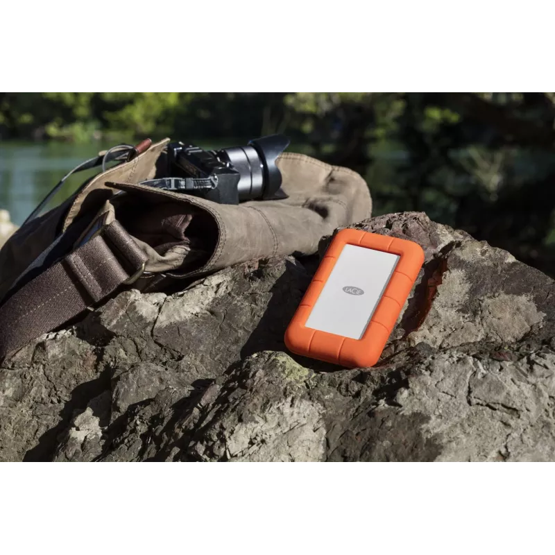 LaCie Rugged USB-C išorinis kietasis diskas 5 TB USB Type-C 3.2 Gen 1 (3.1 Gen 1) Pilka Geltona