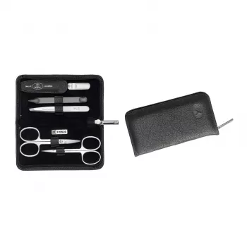 ZWILLING 98681-004-0 manikiūro ir pedikiūro priemonių rinkinys, nerūdijantis plienas, juodos spalvos