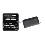 ZWILLING 98681-004-0 manikiūro ir pedikiūro priemonių rinkinys, nerūdijantis plienas, juodos spalvos