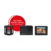 Easypix GoXtreme Enduro Black - veiksmo kamera - montuojama - 4K / 30 kadrų per sekundę - 8 MP - Wi-Fi - atspari vandeniui iki 30 m - Juoda