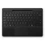 Klaviatūros dangtelis Microsoft Surface Pro Flex – vokiškas išdėstymas, Bluetooth, įmontuota baterija, juoda, suderinama su Surface Pro 11/10/9/8