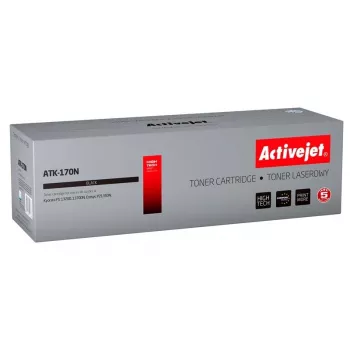 Kasetė su toneryje ActiveJet ATK-170N, skirta Kyocera, juoda, įmontuotas būgnas, 7200 puslapių, 1 vnt.