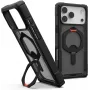 UAG Urban Armor Gear Plasma XTE MagSafe Kickstand Dėklas | Apple iPhone 17 Pro Max | juoda/pop oranžinė | 114528114097