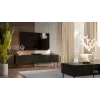 Cama CORTINA 4D TV spintelė 200x40x55 juodas