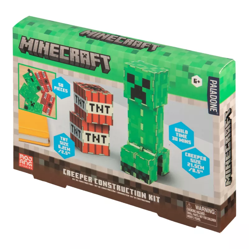 Konstruktorius Paladone Minecraft Creeper – surenkama Creeper figūrėlė