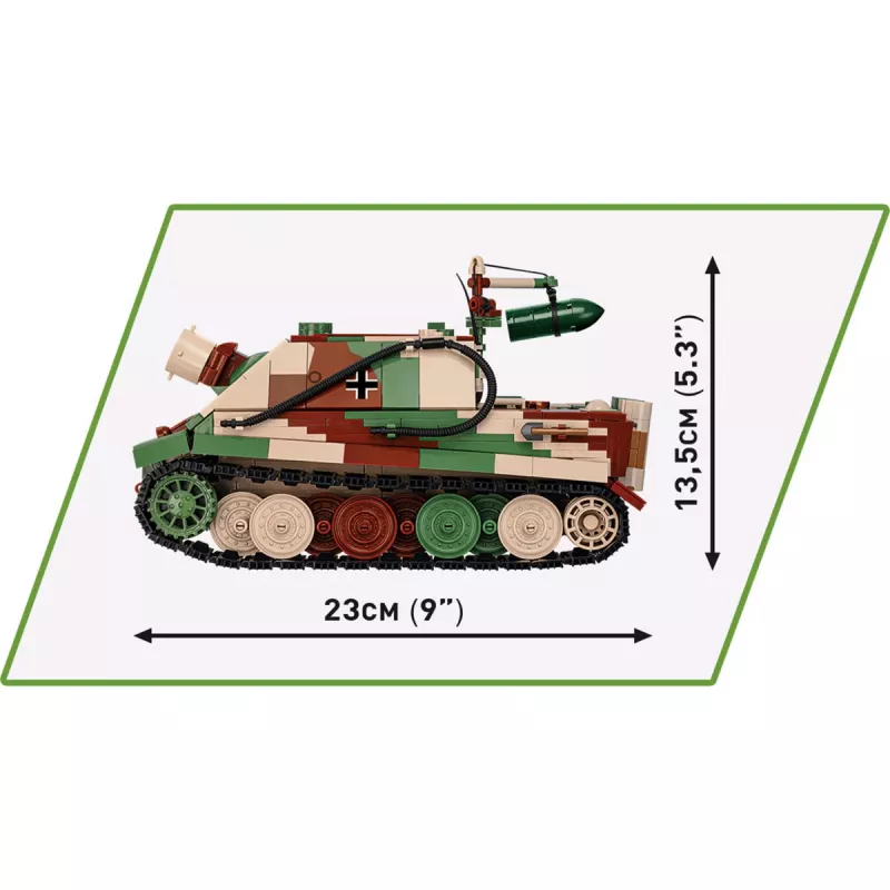 Konstruktorius Cobi 38 cm Sturmmörser Sturmtiger 1100 dalių
