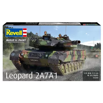 Plastikinis modelis REVELL Leopard 2A7A1 karinis tankas