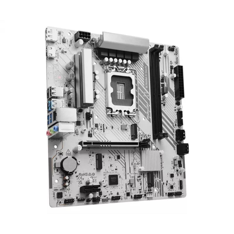 Motininė plokštė ASROCK B760M-X GEN5 mATX LGA1700, 2× DDR5, DisplayPort ir HDMI