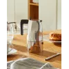 Alessi MT18/3 Espresso aparatas Ossidiana, Nerūdijantis plienas, Aliuminis, 3,5 x 18,5 x 40,5 cm