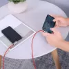 USB į Lightning laidas Aukey CB-AL01 Raudonas – Nailono pintas laidas Apple įrenginiams