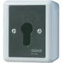 JUNG 833.18 G – Raktinis jungiklis – 1P – Laidinis – Juoda – Balta – Termoplastas – IP44