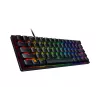 Razer Huntsman Mini 60% žaidimų klaviatūra, optomechaniniai violetiniai jungikliai, RGB LED apšvietimas, NORD išdėstymas, laidinė