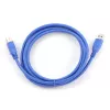 Gembird USB 3.0 laidas – USB A (vyriškas) į USB B (vyriškas) – 1,8 m – mėlynas
