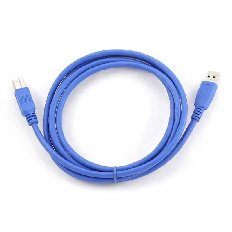 Gembird USB 3.0 laidas – USB A (vyriškas) į USB B (vyriškas) – 1,8 m – mėlynas