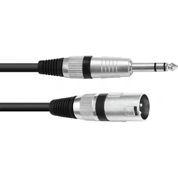 Adapterinis kabelis XLR į 6,3 mm kištuką Omnitronic 30225195