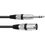 Adapterinis kabelis XLR į 6,3 mm kištuką Omnitronic 30225195