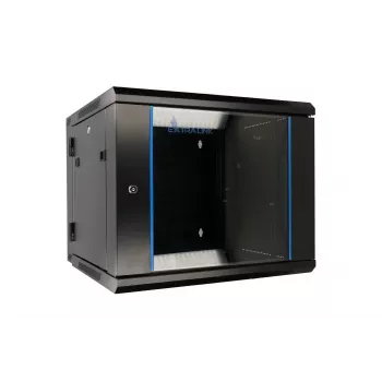 Extralink sieninis RACK spintos korpusas 9U 600x600 AZH juodas, varstomas