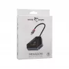 USB-C šakotuvas SBOX HEXAGON 6-in-1 su HDMI ir Ethernet, Type-C, baltas
