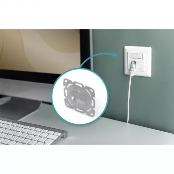 Sieninė plokštelė multimedijos / Keystone moduliams Digitus DN-93831-1