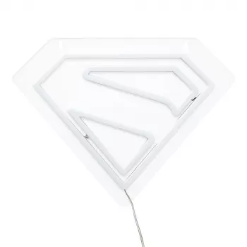 LED neoninė sieninė lempa Paladone Superman PP14478SMTVN, dekoratyvinis sienos ženklas