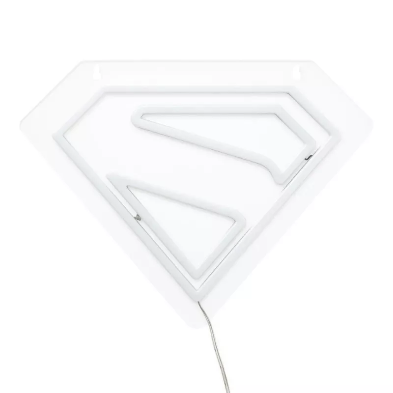 LED neoninė sieninė lempa Paladone Superman PP14478SMTVN, dekoratyvinis sienos ženklas