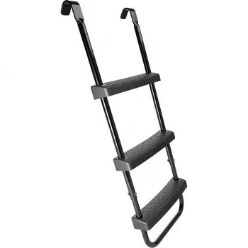 Kopėčios prie batuto HUDORA universal 70–100 cm, juodos, reguliuojami saugūs laipteliai