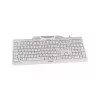 Klaviatūra CHERRY KC 1000 SC, laidi, su išmaniosios kortelės skaitytuvu, šviesiai pilka, USB, QWERTY JK