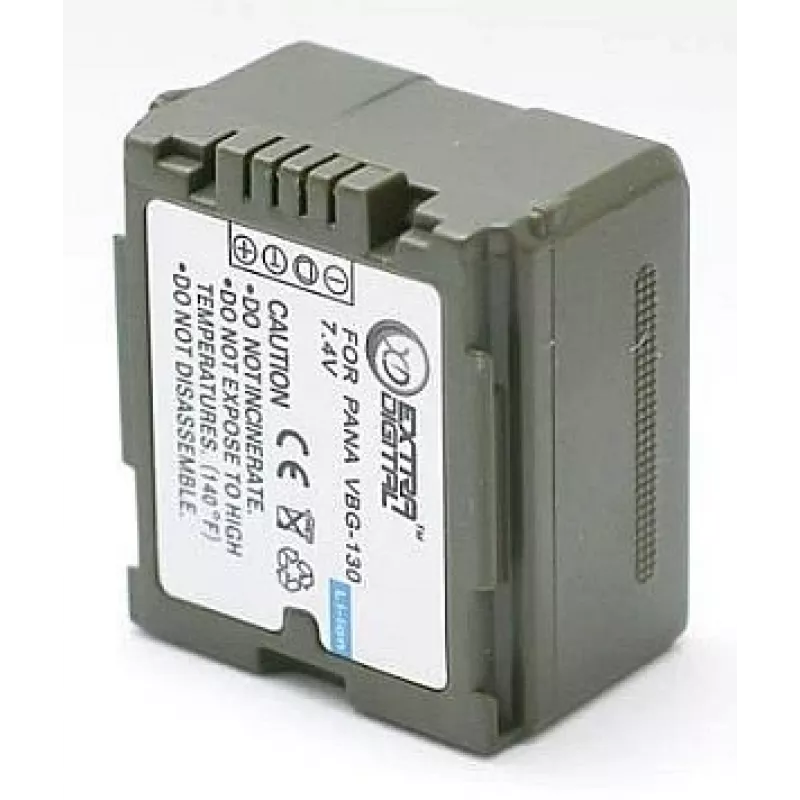 Baterija Extra Digital VW-VBG130 7,2V 1300mAh, skirta nešiojamiesiems įrenginiams
