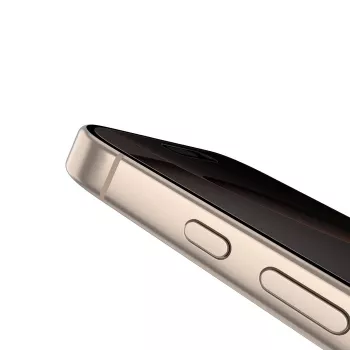 Apsauginis stiklas Belkin OVA169HQ iPhone 16 Pro privatumui, antibakterinis, atsparus smūgiams