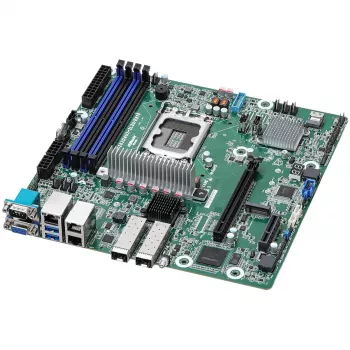 ASRock pagrindinė plokštė EC262D4U2-2L2Q/E810 micro-ATX lizdas 1700 DDR5 tik