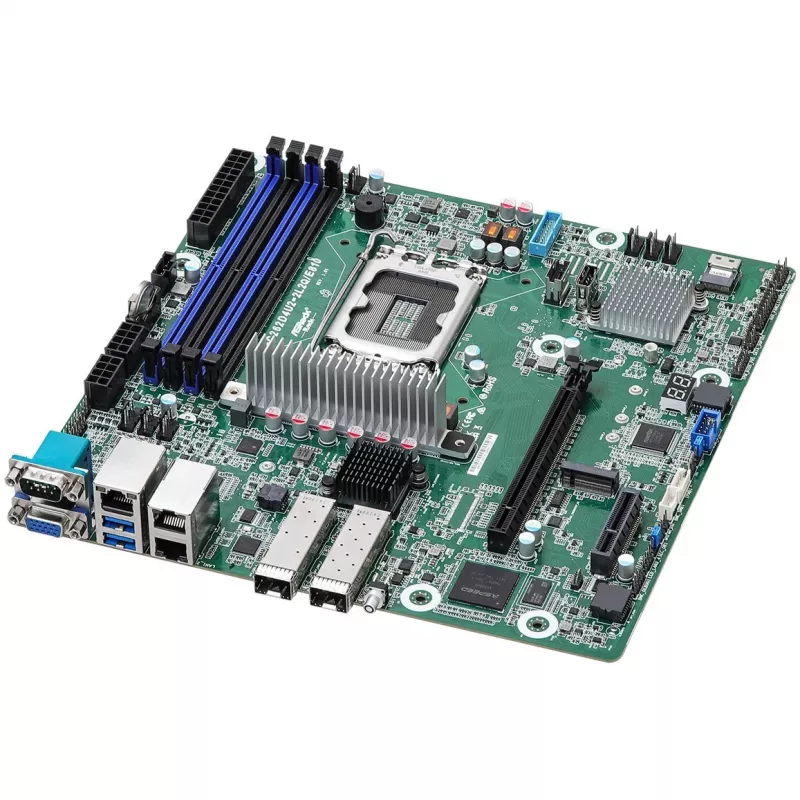 ASRock pagrindinė plokštė EC262D4U2-2L2Q/E810 micro-ATX lizdas 1700 DDR5 tik
