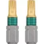 Antgalis atsuktuvui KWB 124230 2 vnt Torx T30 25 mm