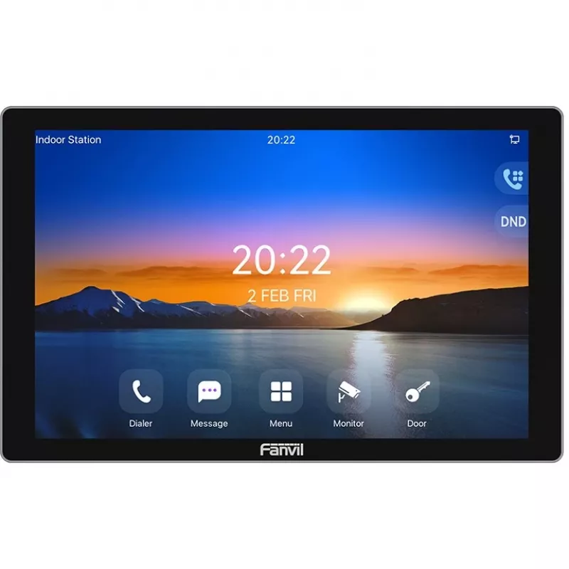 Videodurų skambučio sistema Fanvil i506W 10,1 colio IPS ekranas 1920x1080