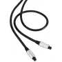 SpeaKa Professional Toslink skaitmeninio garso jungiamasis laidas [1x Toslink kištukas (ODT) - 1x Toslink kištukas (ODT)] 1,50 m juodas SuperSoft apvalkalu SpeaKa Professional (SP-7870568)