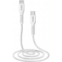SBS TECABLELIGTC1W - 1 m - Lightning - USB-C - Vyriškas - Vyriškas - Baltas