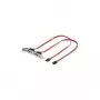 Wentronic goobay SATA dangtelio plokštė, vidinė/išorinė – Serial ATA 150/300 – SATA (M) į eSATA (A) – 50 cm (93046)