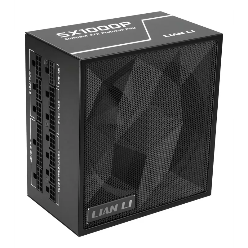 Maitinimo blokas Lian Li SX Series 80 PLUS Platinum pilnai modulinis PCIe 5.1 ATX 3.1 1000W