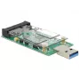 DeLOCK 62681 sąsajos plokštė mSATA į USB Type-A