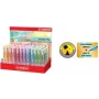 Stabilo Textmarker swing cool Pastel – pastelinis žymeklis, 48 spalvų vitrina, kaltinis antgalis 1,0–4,0 mm, kišeninis modelis, vienetinis