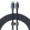USB-C laidas Baseus CAJY000701 2 m juodas 0.48 Gbit/s