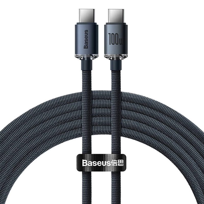 USB-C laidas Baseus CAJY000701 2 m juodas 0.48 Gbit/s