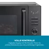 Kombinuota mikrobangų krosnelė SEVERIN MW 7798, ant stalviršio, 29 L, 900 W, juoda, 315 mm sukamoji lėkštė