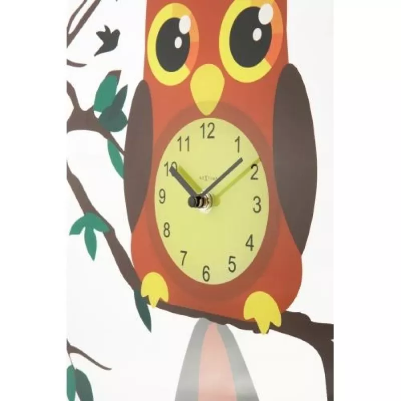 NeXtime klok 8169 Oohoo sieninis laikrodis, 43 cm, įvairiaspalvis