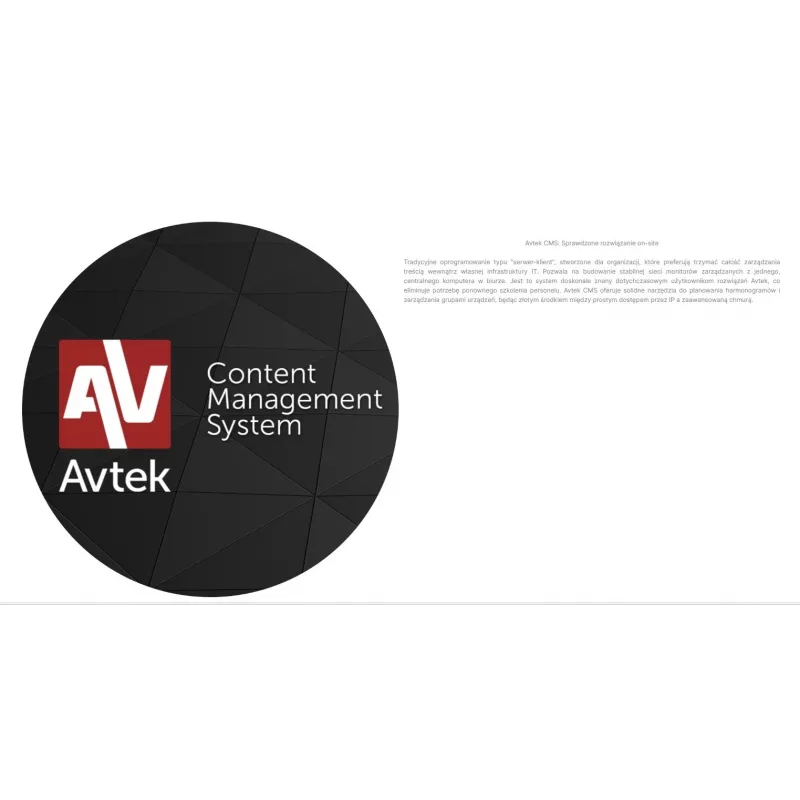 Avtek informacinis monitorius DS2 86