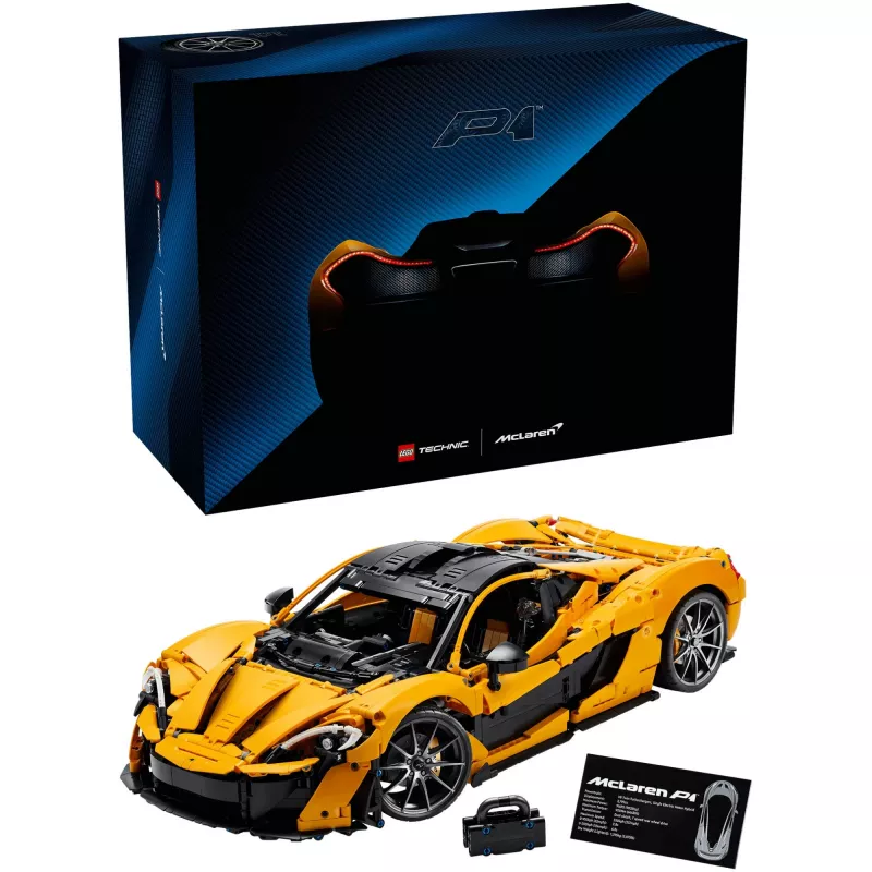 LEGO Technic 42172 McLaren P1 Modelio Automobilio Rinkinys Suaugusiesiems