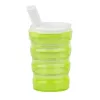 Pagalbinis gėrimo puodelis PDS CARE 21013 - 200 ml geltonas polipropilenas, su dangteliu, apsaugantis nuo išsiliejimo
