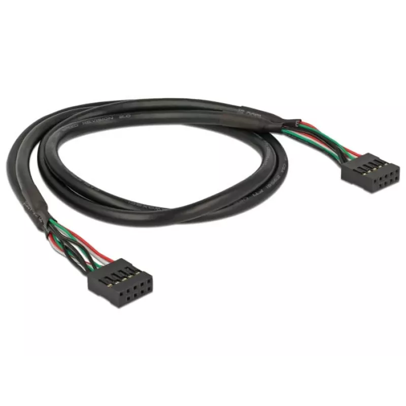 Vidinis USB kabelis DeLOCK 82437 0,5 m 10 kontaktų moteriškas